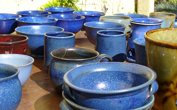 Königsblau Keramik aus Schmerwitz, Foto: Bansen/Wittig