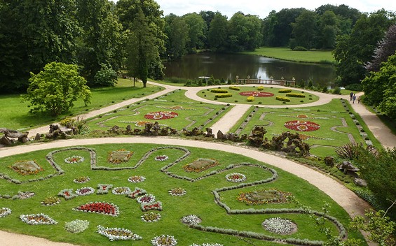 Schlosspark Wiesenburg castle park