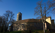 Burg Ziesar mit Bergfried , Foto: Bansen/Wittig