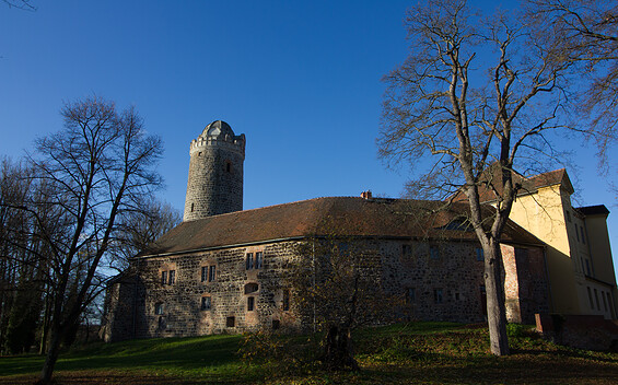 Burg Ziesar mit Bergfried, Foto: Bansen/Wittig