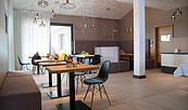 Restaurant BlauHaus - Innenansicht, Foto: ElsterPark, Lizenz: ElsterPark