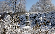 Ostdeutscher Rosengarten Forst (Lausitz) im Winter, Foto: Annette Schild , Lizenz: Stadt Forst (Lausitz)/ EBKTM