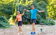 Gleichgewicht schulen auf der Spreemeile, Foto: Andreas Franke, Lizenz: CMT Cottbus