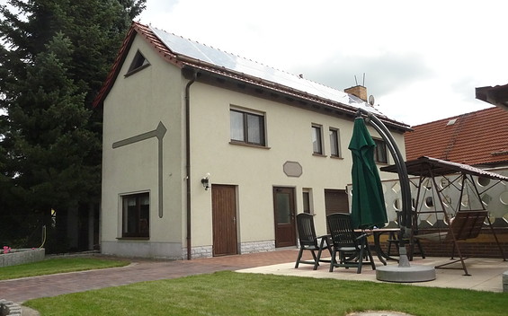 Pension Katrin - Außenansicht, Foto: Dehmel, Lizenz: Dehmel