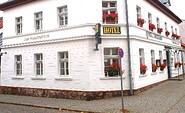Hotel am Seetor in Angermünde, Foto: Ute Ludwig , Lizenz: Bert Heidecker