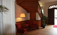 foyer of hotel Vierseithof, Foto: Yves Lasdinat, Lizenz: HF Berlin Brandenburg Grundbesitz GmbH