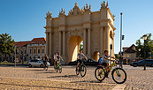 Mit dem Fahrrad durch Potsdams Innenstadt, Foto: Steffen Lehmann, Lizenz: TMB Tourismus-Marketing Brandenburg GmbH