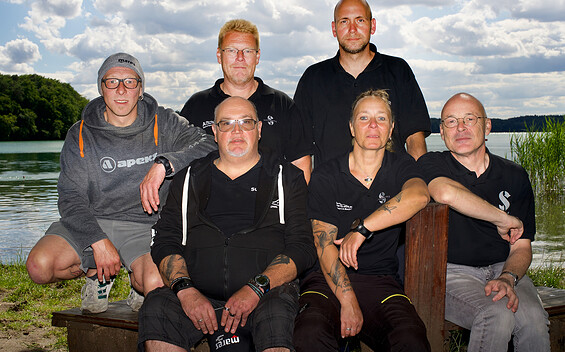 "Für Sie da", Foto: Tauchbasis Stechlin, Lizenz: Tauchbasis Stechlin