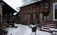 Innenhof im Winter