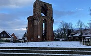 Klosterrunie im Winter, Foto: Alena Lampe