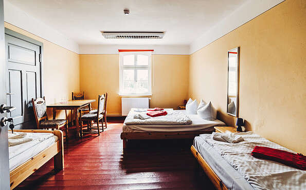 Zimmer in der Zieglerkaserne, Foto: Iris Woldt, Lizenz: Alter Hafen