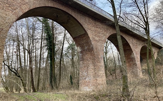 Viaduct at Glienicker ground
