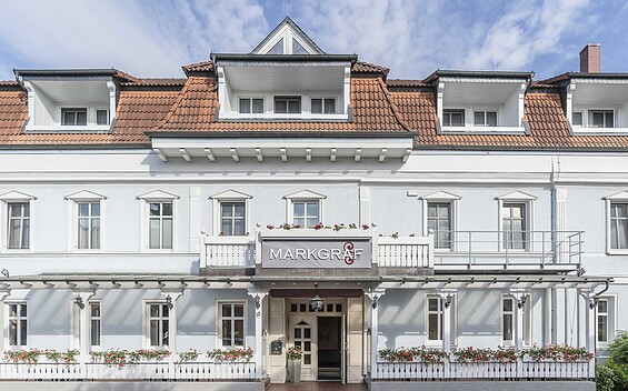 Hotel Markgraf, Foto: Elisabeth Meyer , Lizenz: Jörg & Elisabeth Meyer GbR
