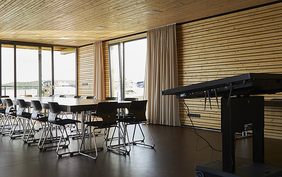 BOJE - Seminar room on the water, Foto: Jugendbildungszentrum Blossin e. V.