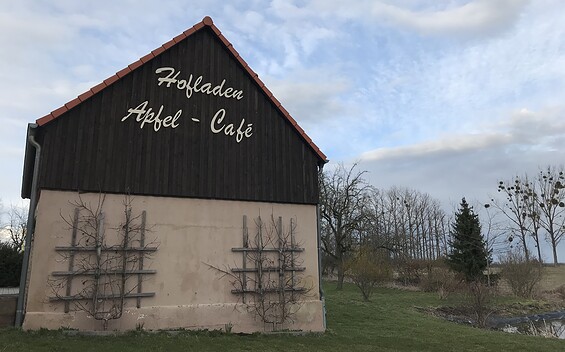Hofladen und Apfel Café , Foto: Anet Hoppe