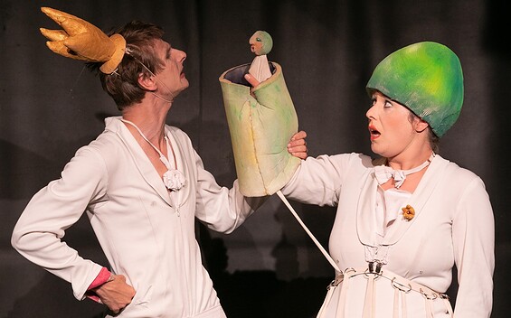 Die andere Welt Bühne- Szene aus einem Kindertheater, Foto: Die andere Welt Bühne