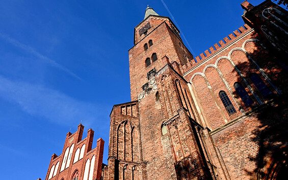 Brandenburg Cathedral on the Havel - Detail west facade and tower, Foto: Jaqueline Steiner