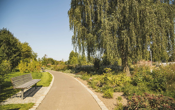 Park in Beelitz, Foto: Steffen Lehmann, Lizenz: TMB-Fotoarchiv