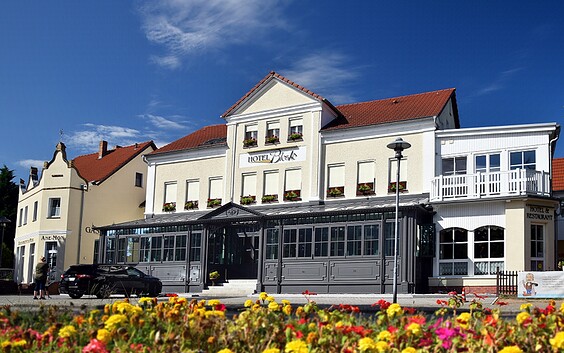 Hotel & Restaurant Bleske, Frontansicht