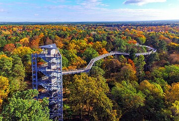 Baum&Zeit Baumkronenpfad - Turm & Pfad, Foto:  Baumkronenpfad Beelitz-Heilstätten