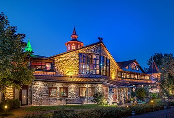 Außenansicht im Wellnesshotel Seeschlößchen - Privat-SPA & Naturresort, Foto: Visionphotos, Lizenz: Wellnesshotel Seeschlößchen