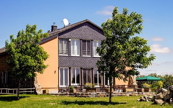 Ferienwohnung im Vorwerk Außenansicht, Foto: Kirsten Bitterroff