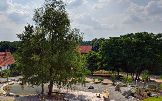 Japanischer Garten ArtHotel Kiebitzberg, Foto: Tourismusverband Prignitz, Lizenz: Tourismusverband Prignitz
