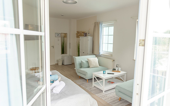 Pension zur Regatta - Sitzecke3, Foto: freivonform / Tim Schilling, Lizenz: freivonform / Tim Schilling