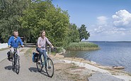 Fahrradfahren am Senftenberger See, Foto: Nada Quenzel, Lizenz: Tourismusverband Lausitzer Seenland e.V.