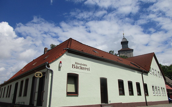 Ihlenfeldts Bäckerei Fürstenwerder Aussenansicht, Foto: Anet Hoppe