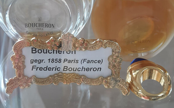 Perfume Boucheron, Foto: Parfummuseum/ Claudio Besenzoni, Foto: Parfummuseum/ Claudio Besenzoni