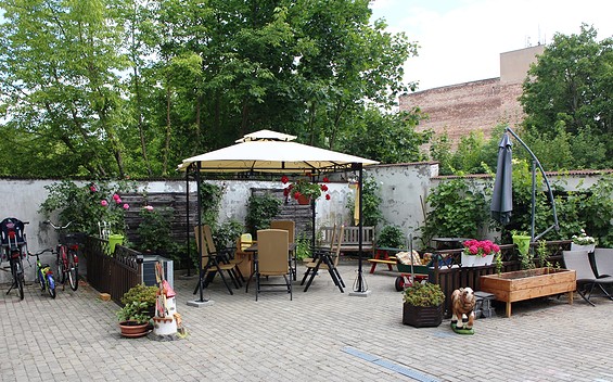 Terrasse, Foto: Annett Dörl, Lizenz: Annett Dörl