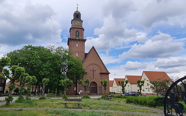 evangelical church, Foto: Eva Lau, Lizenz: Tourismusverband Lausitzer Seenland e.V.