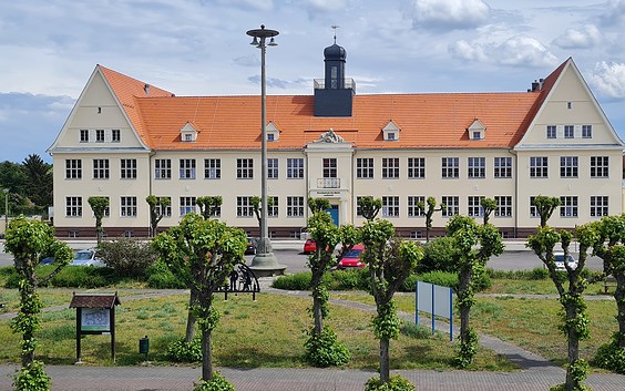 view of the market place, Foto: Eva Lau, Lizenz: Tourismusverband Lausitzer Seenland e.V.