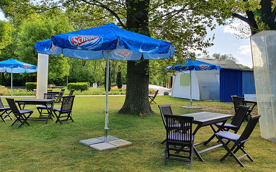 Parkimbiss, Foto: Katja Brunow, Lizenz: Optikpark Rathenow GmbH