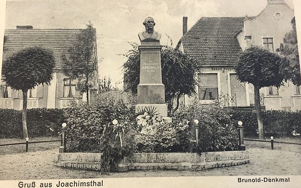 Brunolddenkmal historisch, Foto: Amt Joachimsthal, Lizenz: Amt Joachimsthal