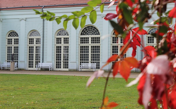 Orangerie im Herbst, Foto: Tourismus und Kultur Oranienburg gGmbH