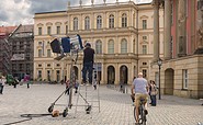 Film shooting at the Old Market in Potsdam, Foto: André Stiebitz, Lizenz: PMSG Potsdam Marketing und Service GmbH