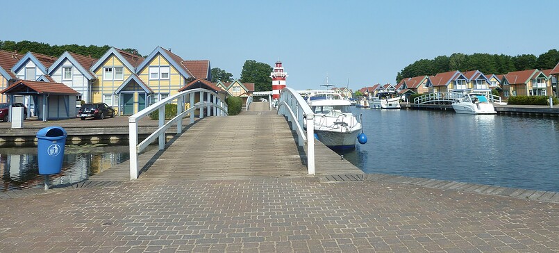 Boat-City Hafendorf Rheinsberg - Hafen