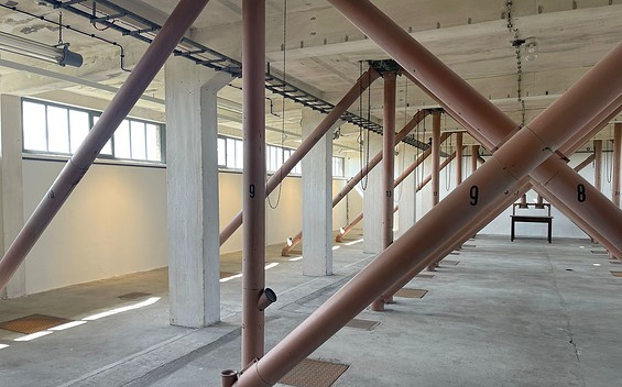 7. Etage_Verteilerboden_2, Foto: Frank Wiemeyer, Lizenz: DER SPEICHER GRAMZOW
