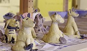 Keramikfiguren (Tiere), Foto: Sabine Fassl, Lizenz: CTA-Kulturverein Nord e.V.