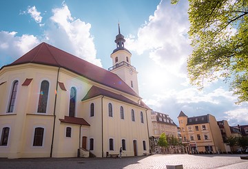 Forster Stadtkirche St. Nikolai mit Gruft des Grafen Brühl