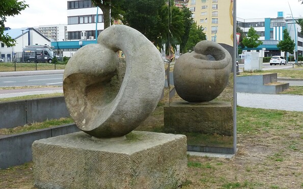 View of sculpture, Foto: Charis Soika, Lizenz: Tourismusverband Lausitzer Seenland e.V.
