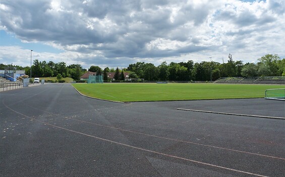 Sport stadium, Foto: Charis Soika, Lizenz: Tourismusverband Lausitzer Seenland e.V.