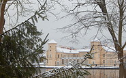 Schloss Rheinsberg im Winter, Foto: Jannika Olesch, Lizenz: Tourismusverband Ruppiner Seenland e. V.