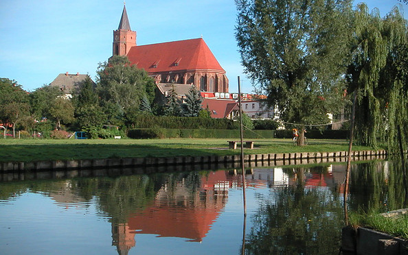 Blick auf Beeskow, Foto: Seenland Oder-Spree, Lizenz: Seenland Oder-Spree