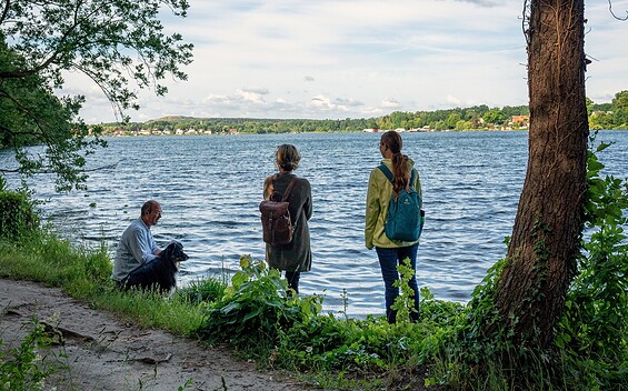 66-Seen-Wanderweg am Kalksee, Foto: Florian Läufer, Lizenz: Seenland Oder-Spree