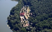 Campingplatz Am Forsthaus Rottstiel am Tornowsee Luftbild, Foto: C. Masberg, Lizenz: CUR Camping GmbH