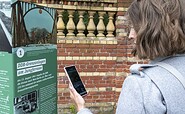 Informationspfad entlang des ehemaligen Grenzverlaufs in Potsdam, Foto: Sophie Soike, Lizenz: PMSG Potsdam Marketing und Service GmbH