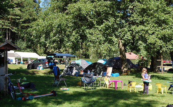 Campingplatz Rehwinkel mit Seeblick, Foto: CUR Camping GmbH, Lizenz: CUR Camping GmbH